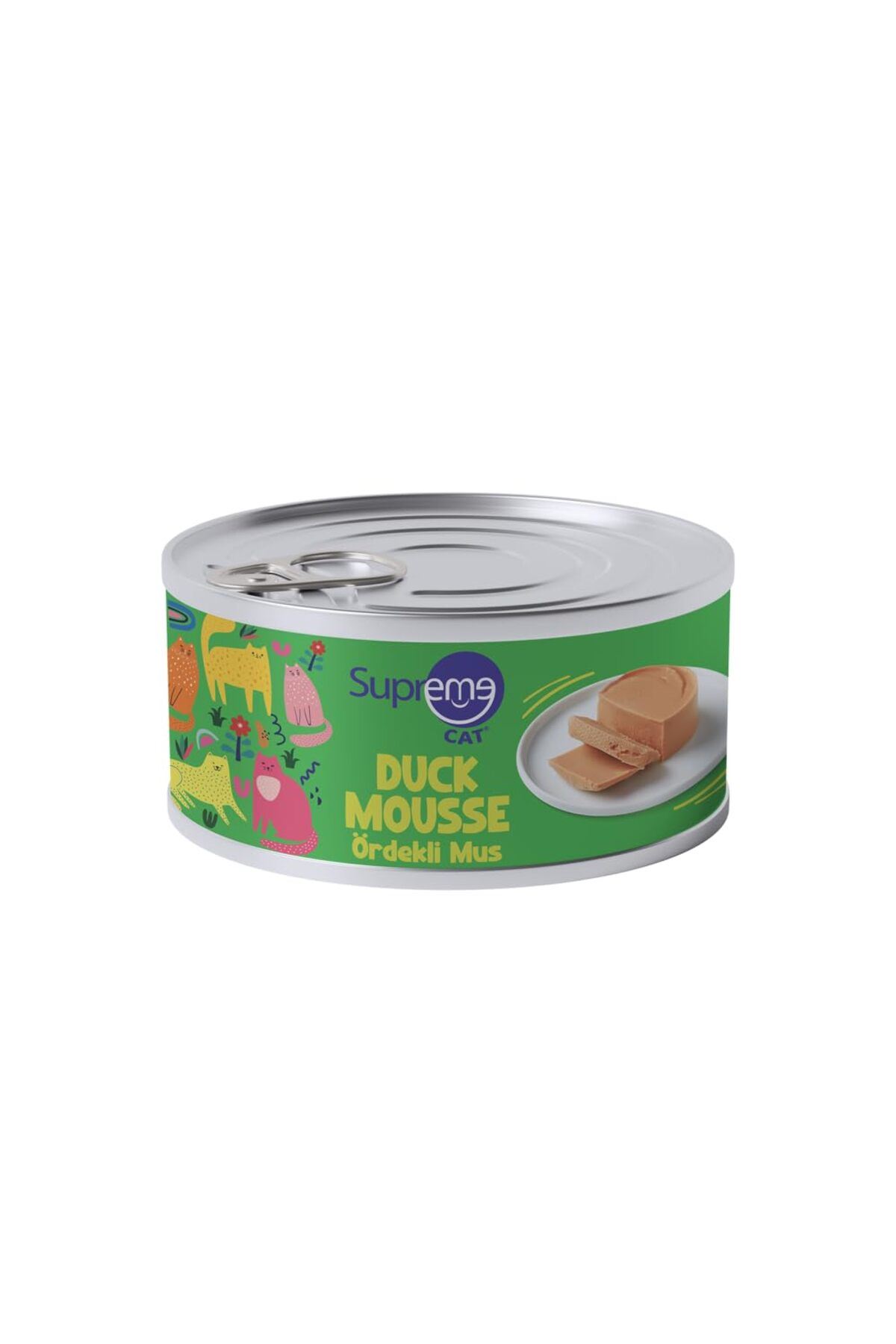 Supreme Cat Ördekli Püre 85gr 24'lü Islak Mama
