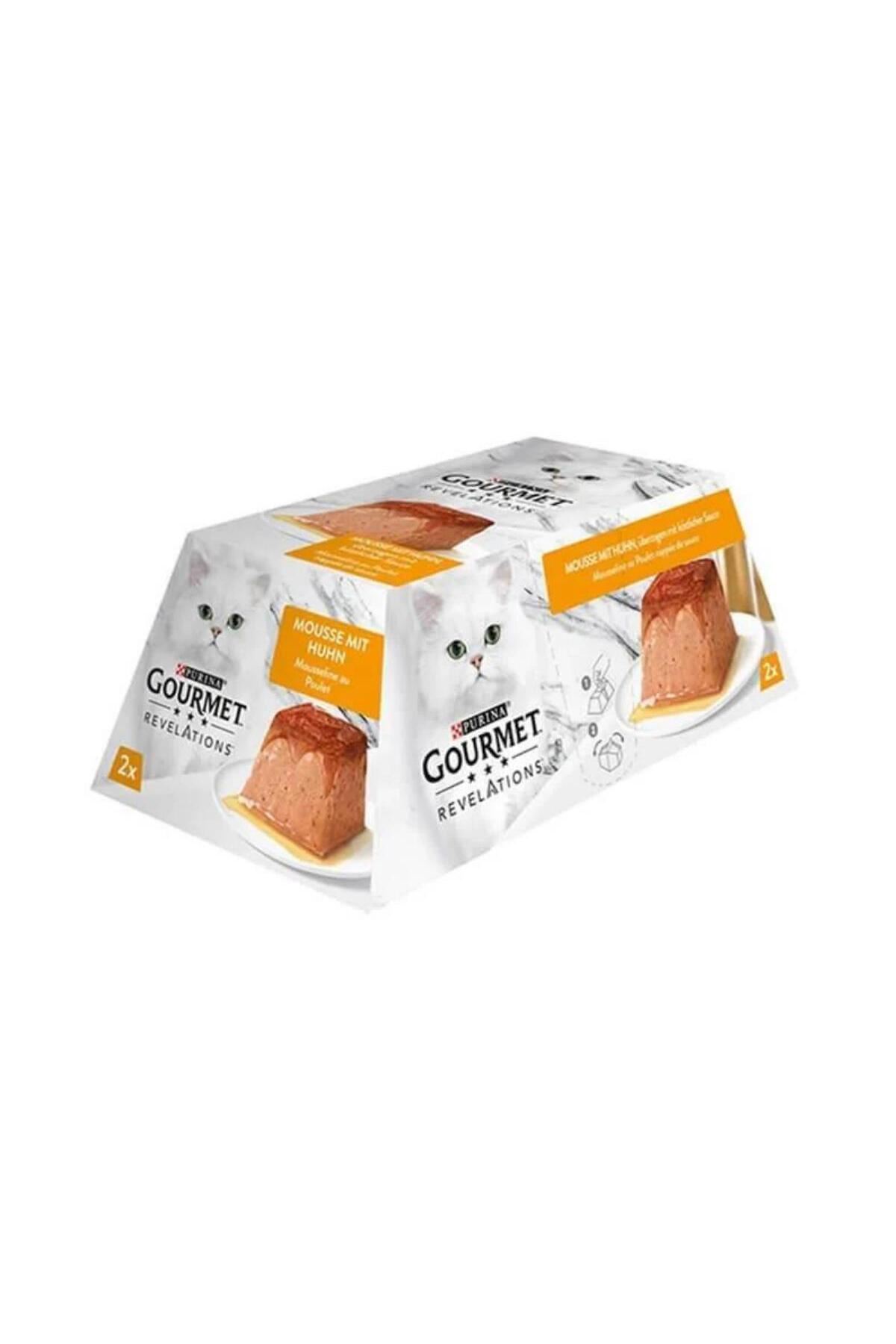 ProPlan Gourmet Revelations Tavuklu Kedi Konservesi 2x57gr