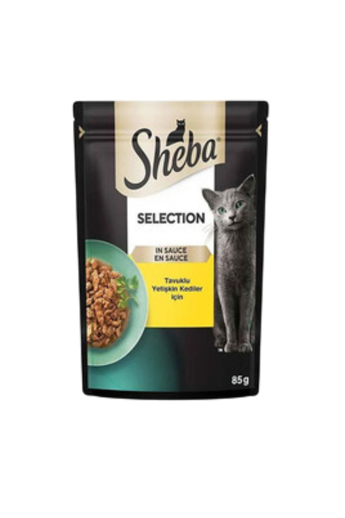Sheba Tavuklu Poşet Kedi Yaş Mama 85 G 28x