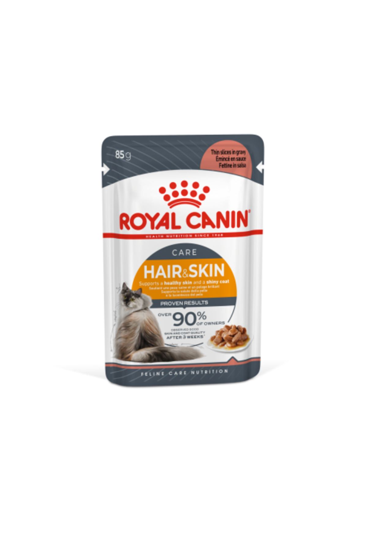 Royal Canin Intense Beauty Gravy Pouch Yetişkin Kedi Konservesi 85 Gr