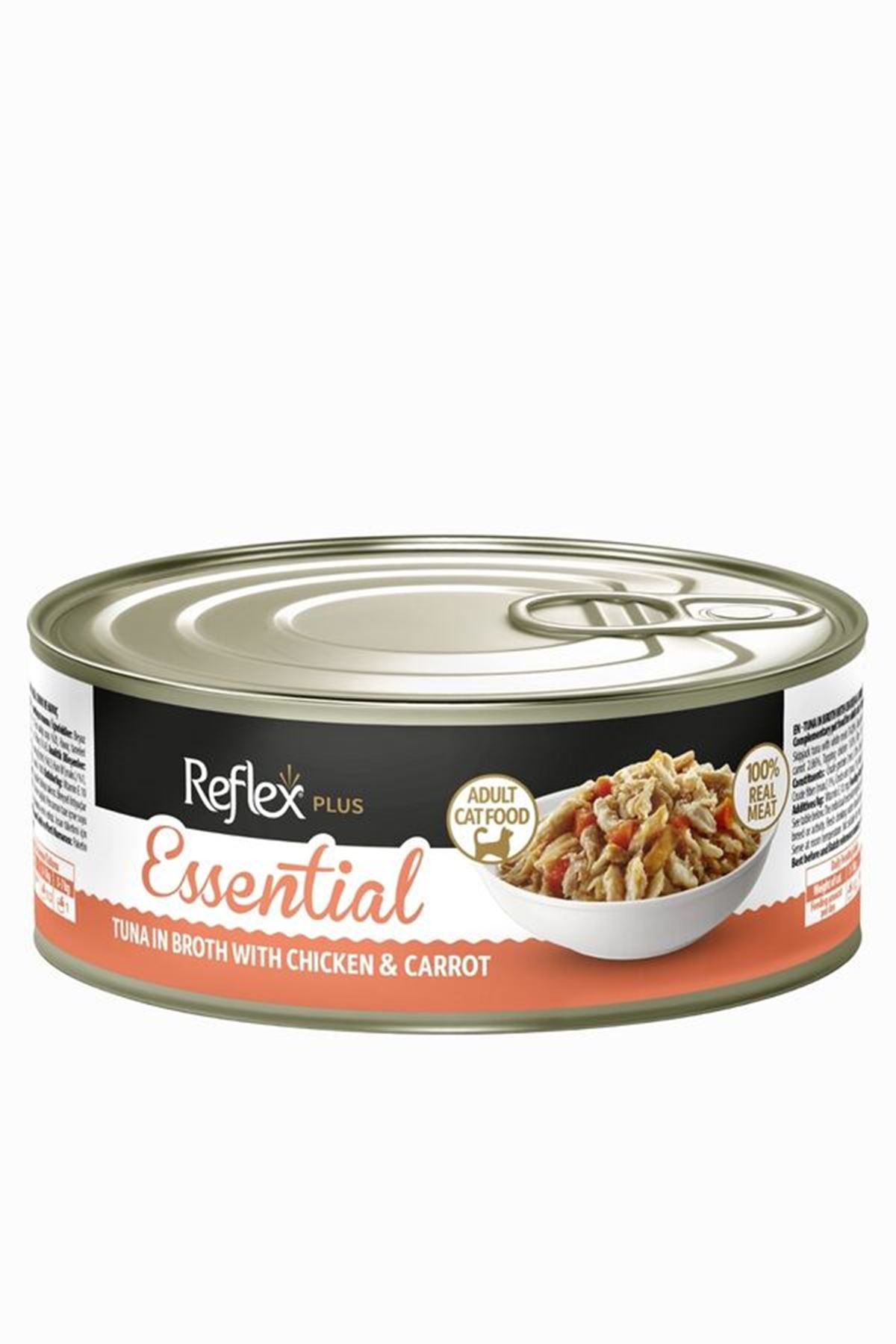 Reflex Plus Kedi Yaş Maması Ton,Tavuk Havuçlu 70 G