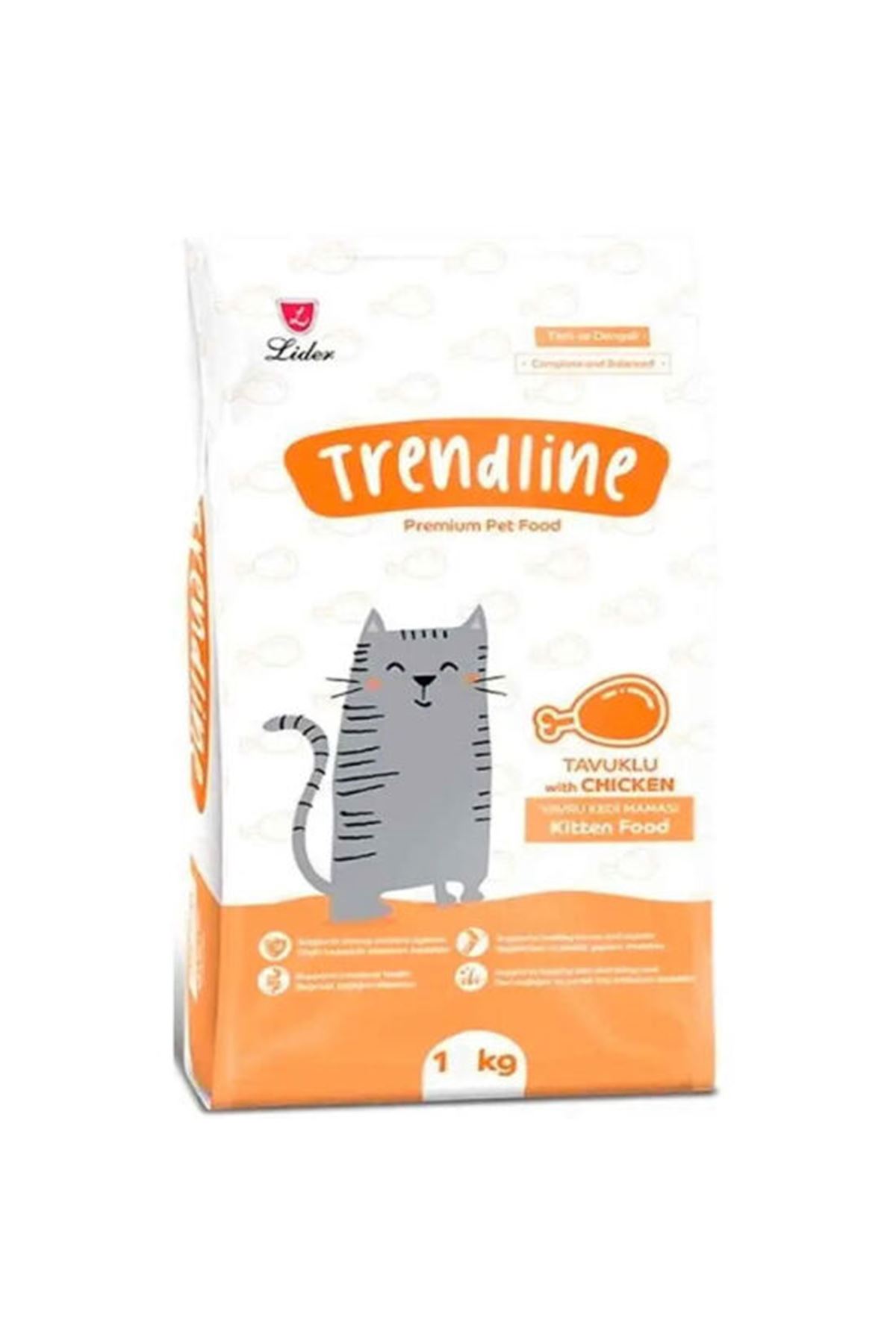 Trendline Yavru Kedi Maması Tavuklu 1 Kg