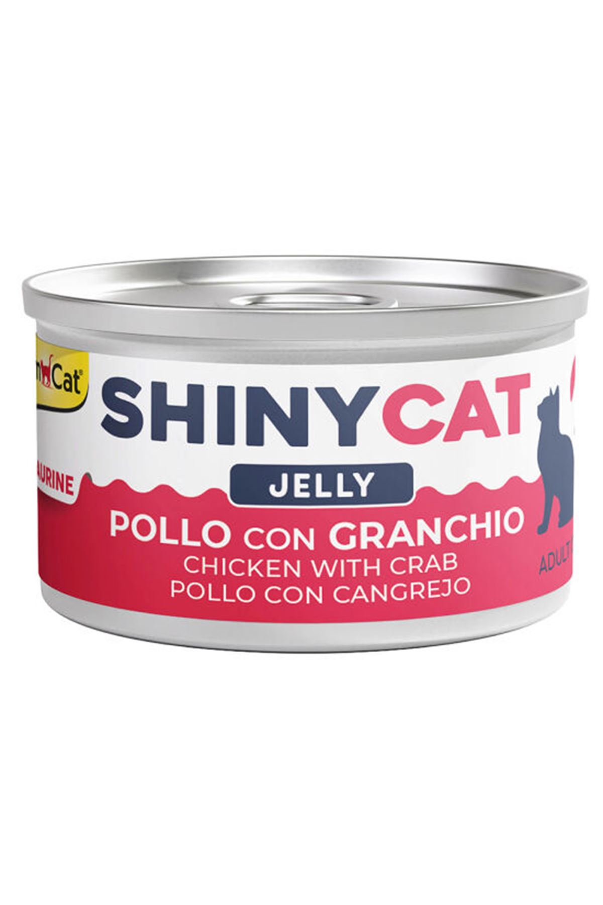 ShinyCat Kedi Yaş Maması Yengeçli Tavuk 70 G