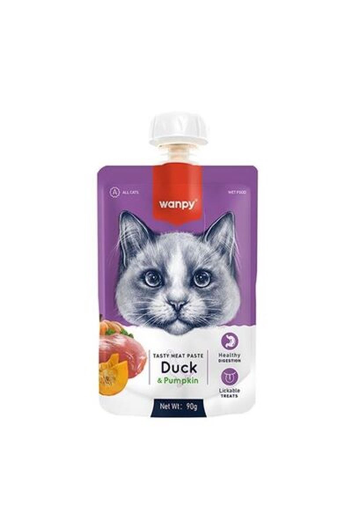 Wanpy Kedi Ödül Maması Ördekli Ve Bal Kabaklı 90 G