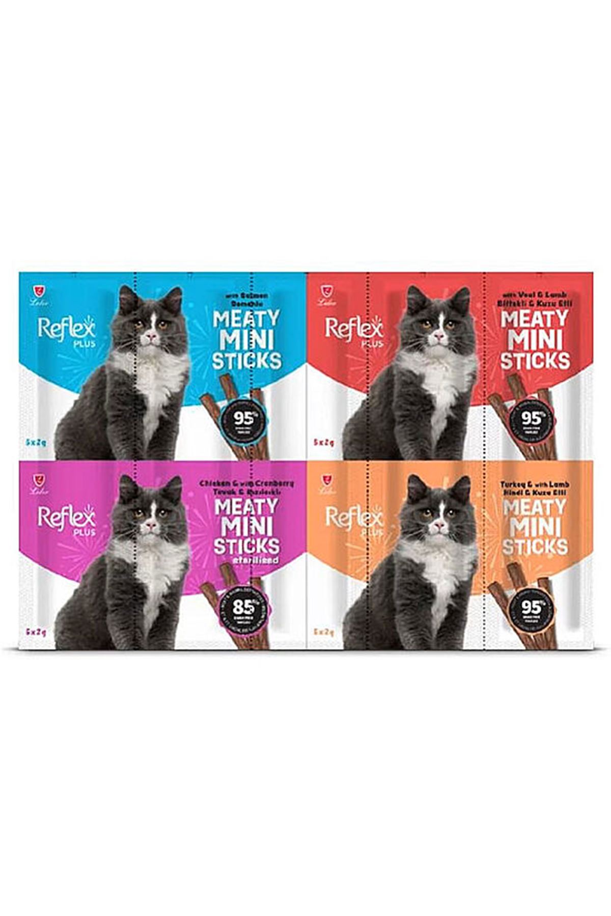 Reflex Plus Kedi Ödül Maması Mini 2*20 G