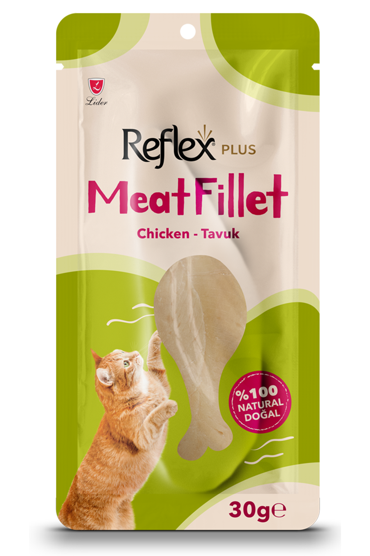 Reflex Plus Kedi Ödül Maması Tavuk Fileto 30 G