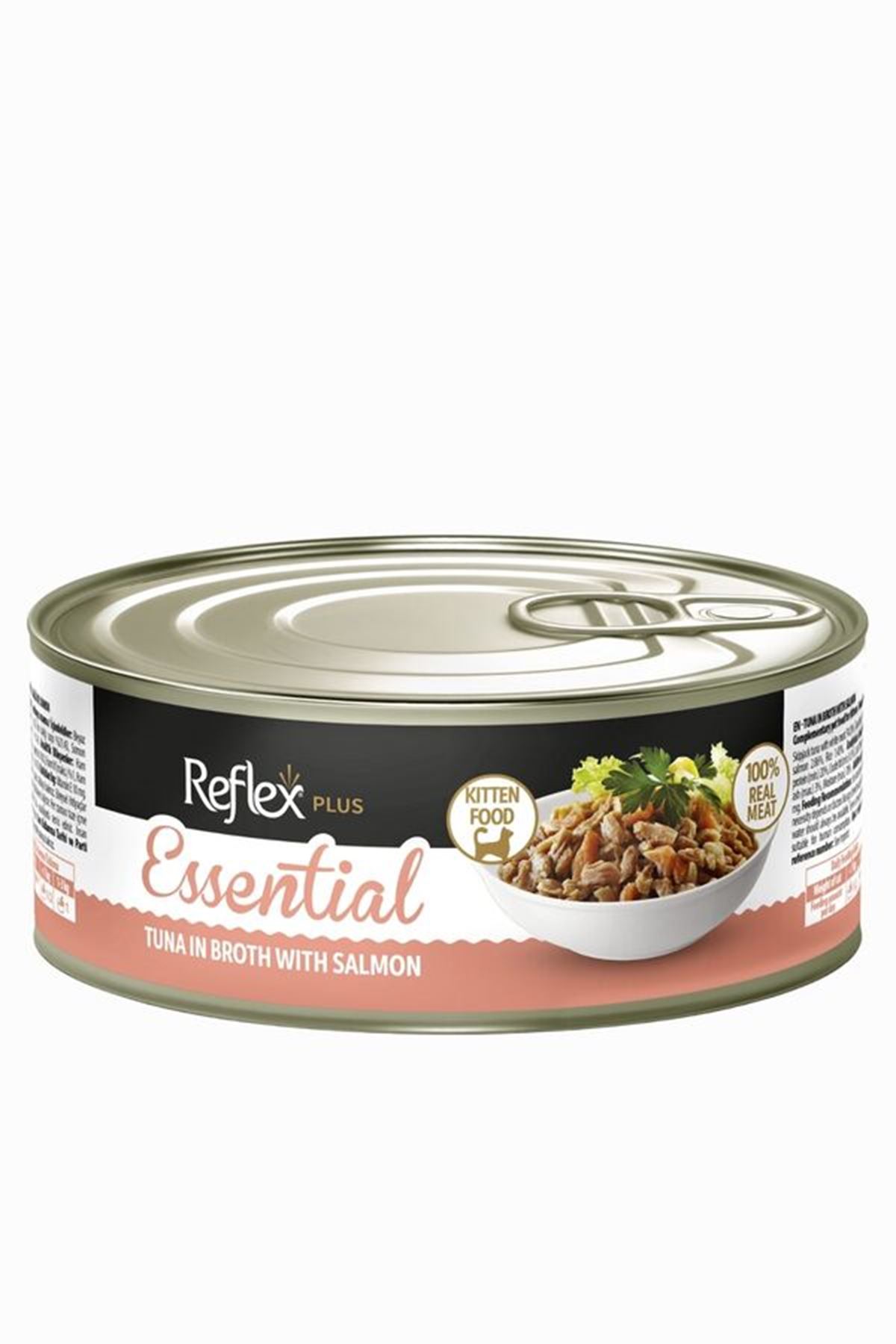 ReflexPlus Yavru Kedi Yaş Mama Ton Balık,Somon 70G