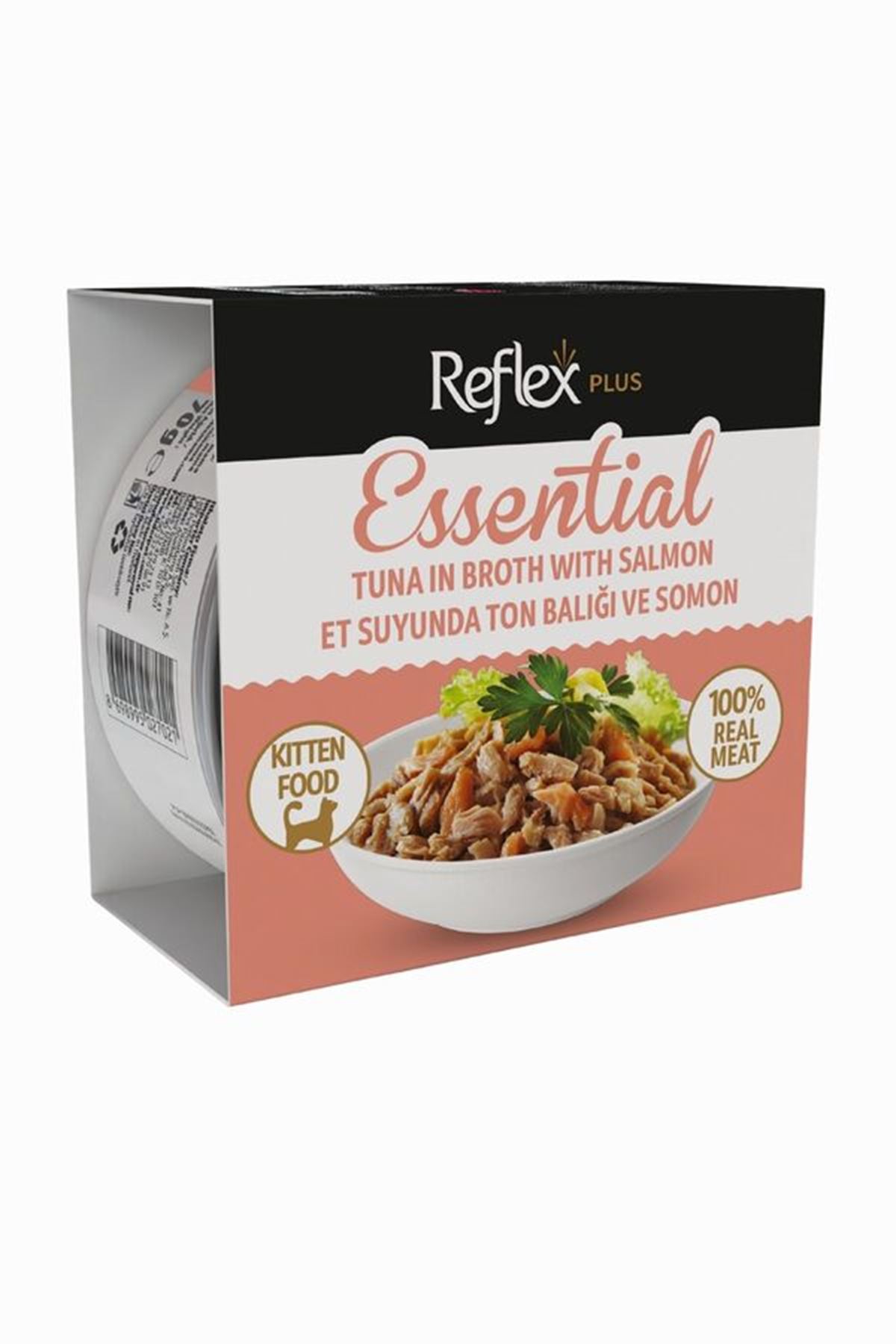 ReflexPlus Yavru Kedi Yaş Mama Ton Balık,Somon 70G
