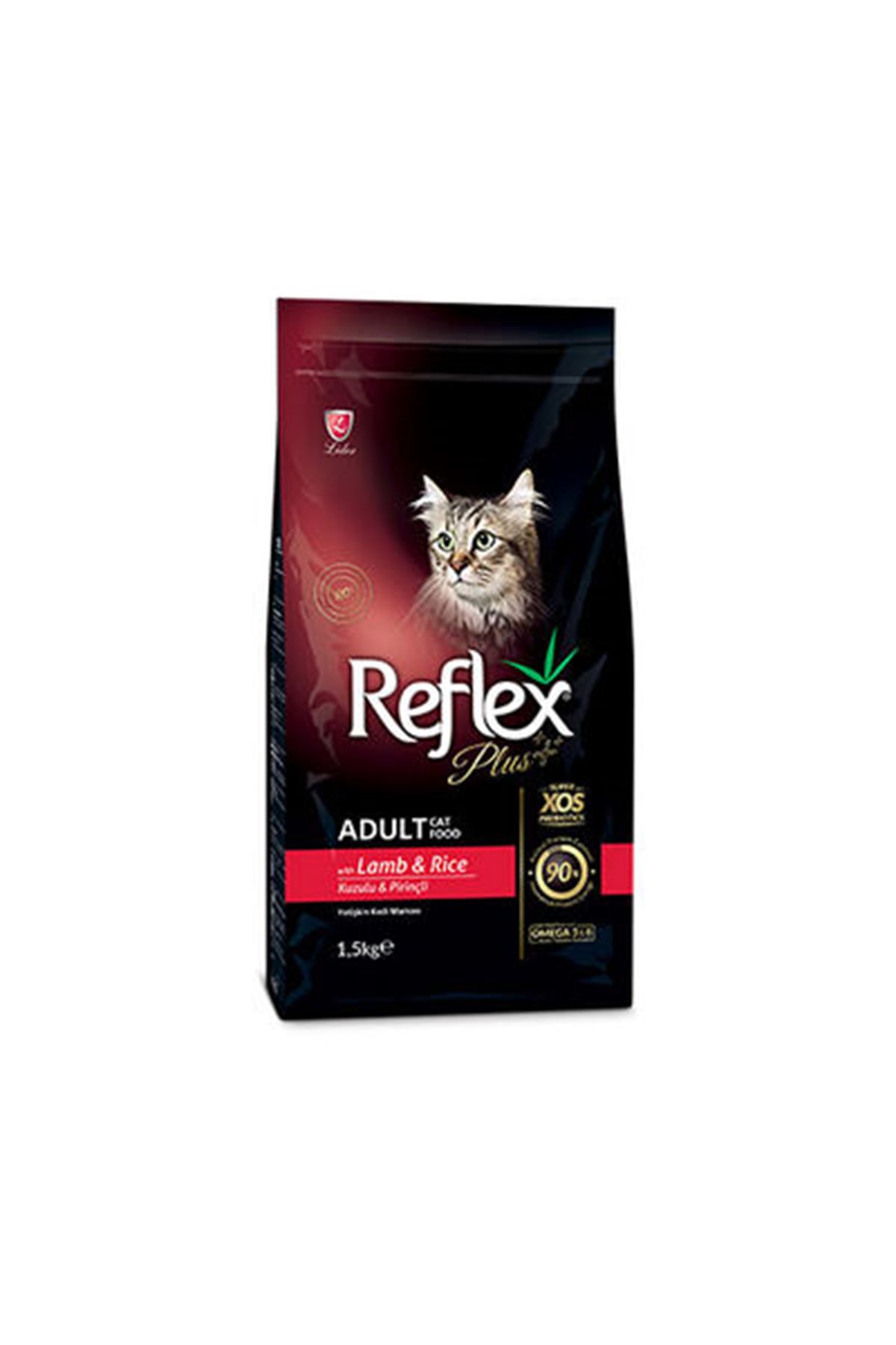 Reflex Plus Kedi Maması Kuzulu Ve Pirinçli 1.5 Kg