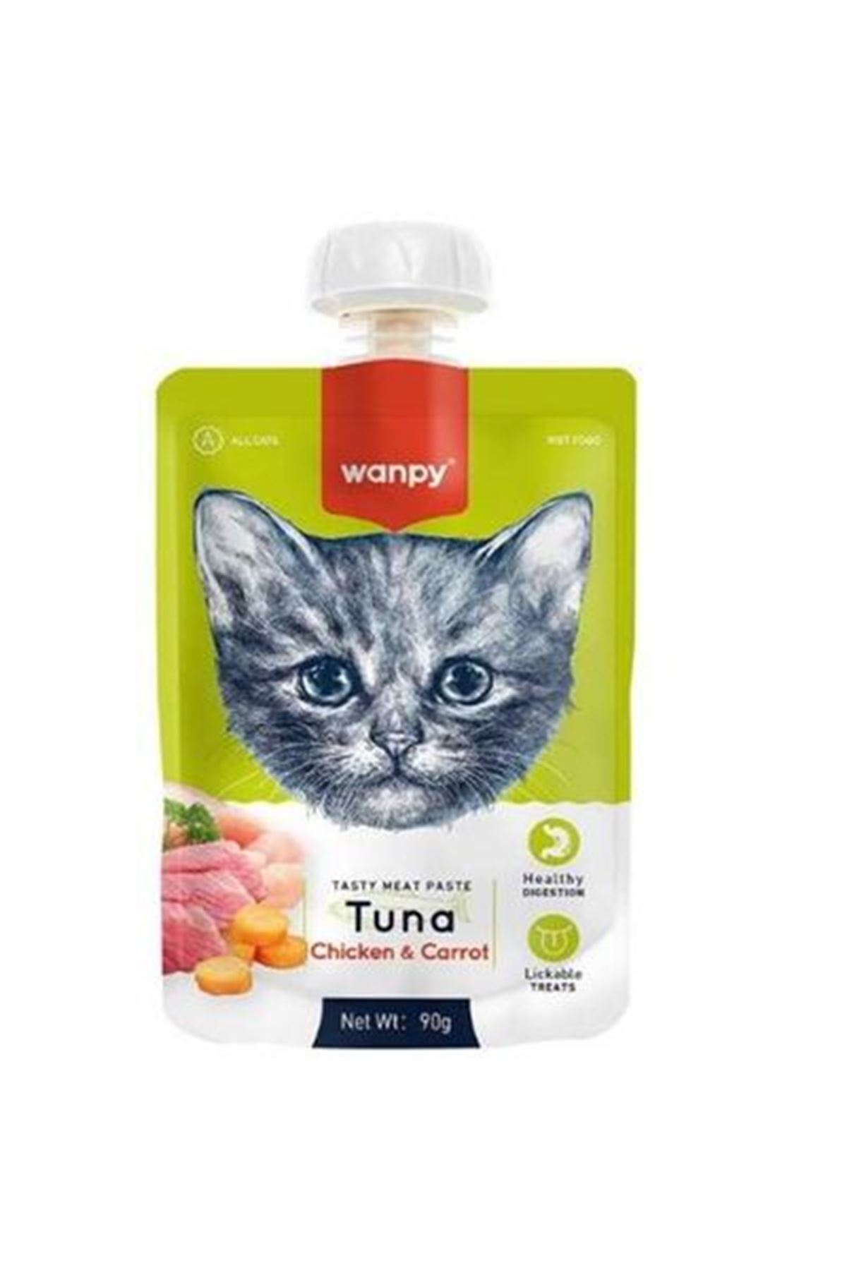 Wanpy Kedi Ödül Maması Ton Balıklı Ve Tavuklu 90 G