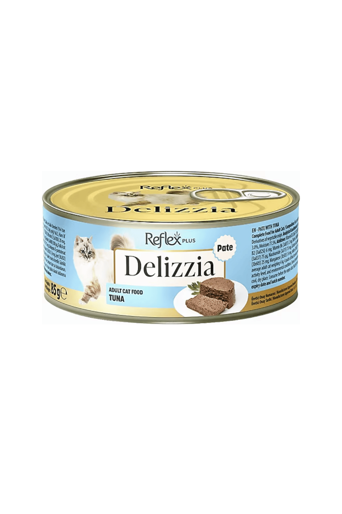 Reflex Plus Delizzia Kedi Maması Ton Balıklı 85 G