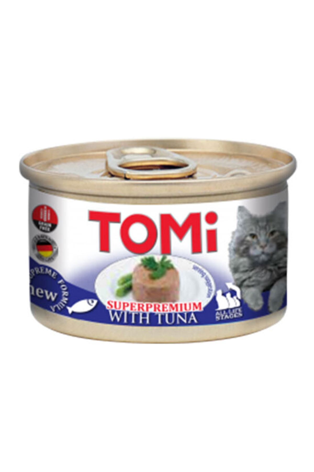 Tomi Kedi Yaş Maması Ton Balıklı 85 G