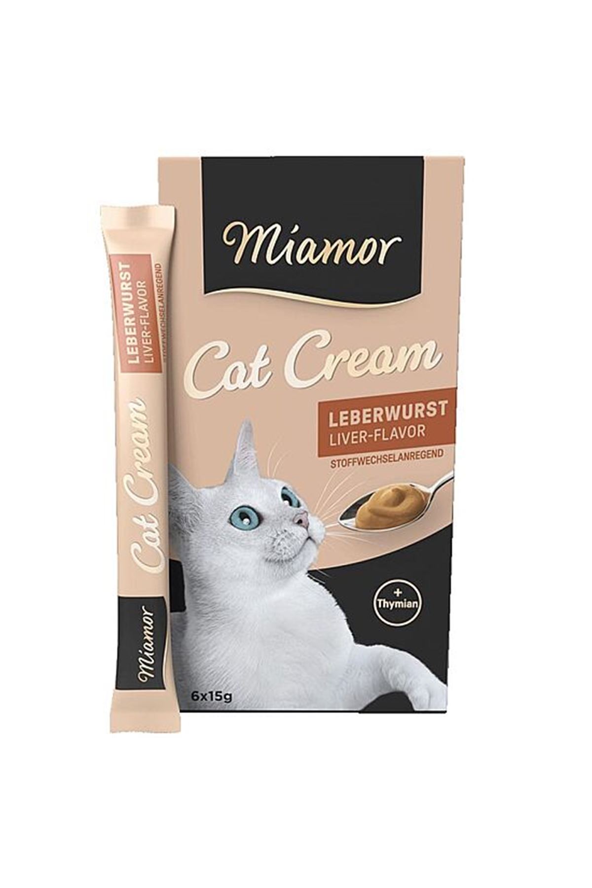 Miamor Cream Kedi Ödül Maması Ciğerli 6*15 G