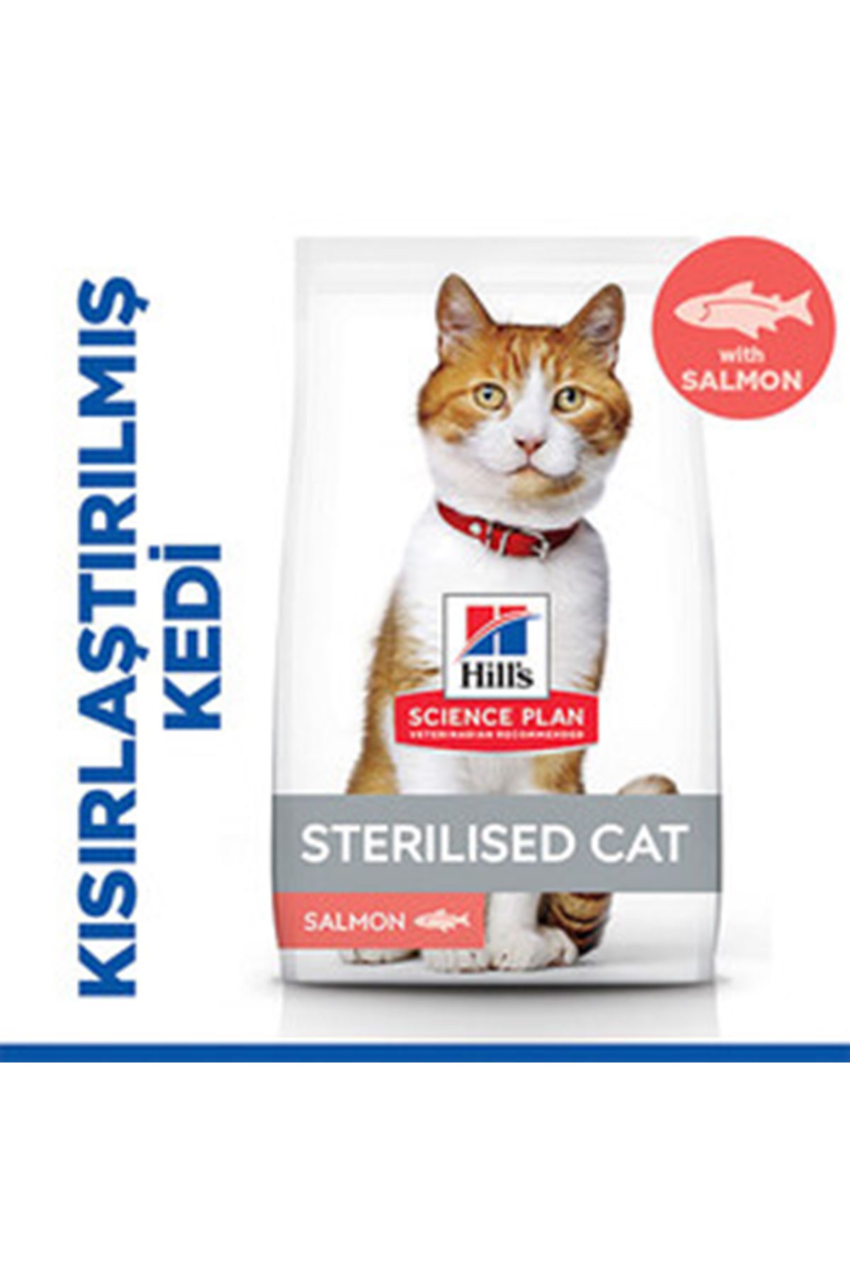 Hill's Kısır Kedi Maması Somon Avantajlı Paket 3Kg