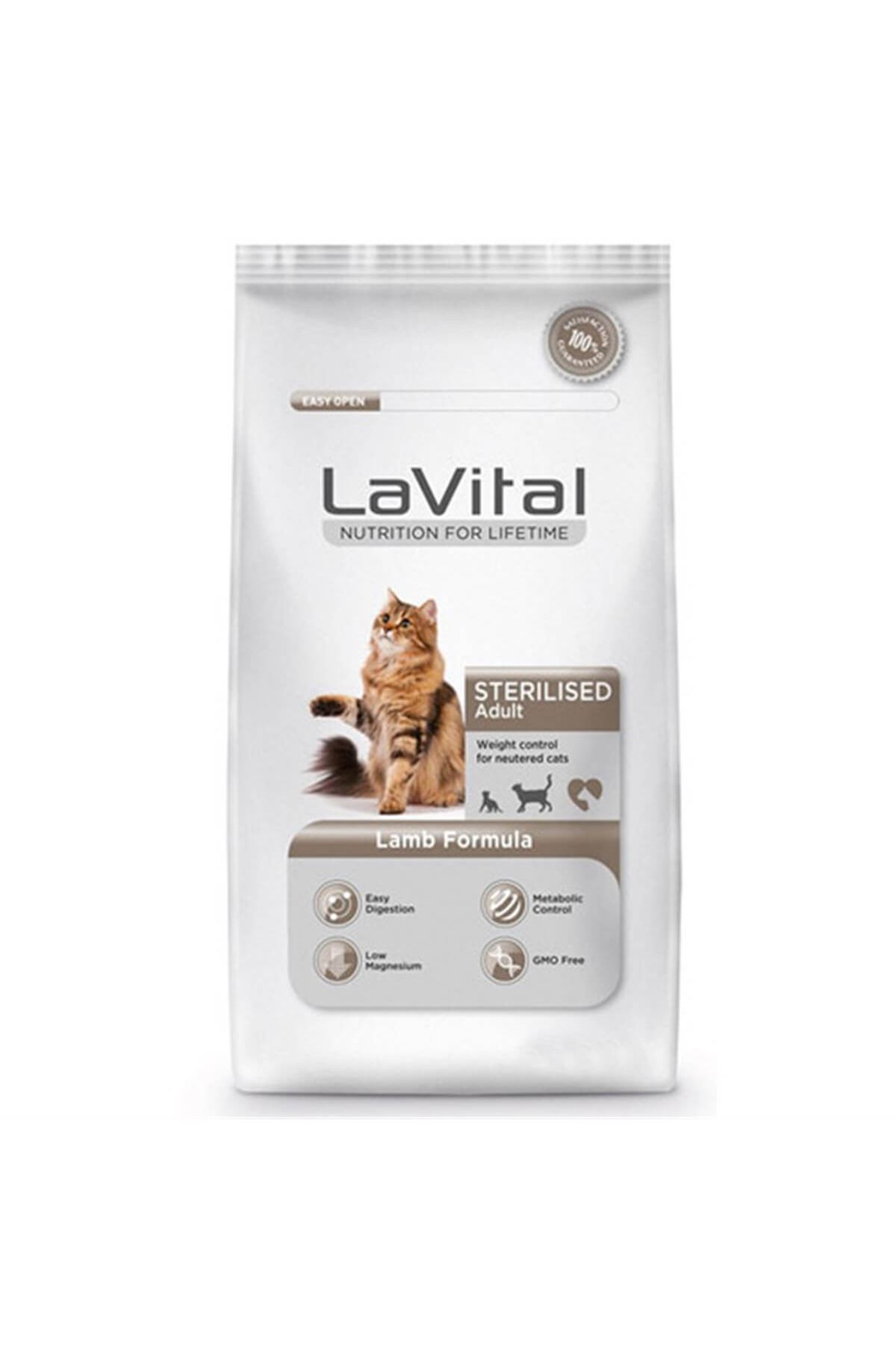 LaVital Kısır Kedi Maması Kuzulu 1.5 Kg
