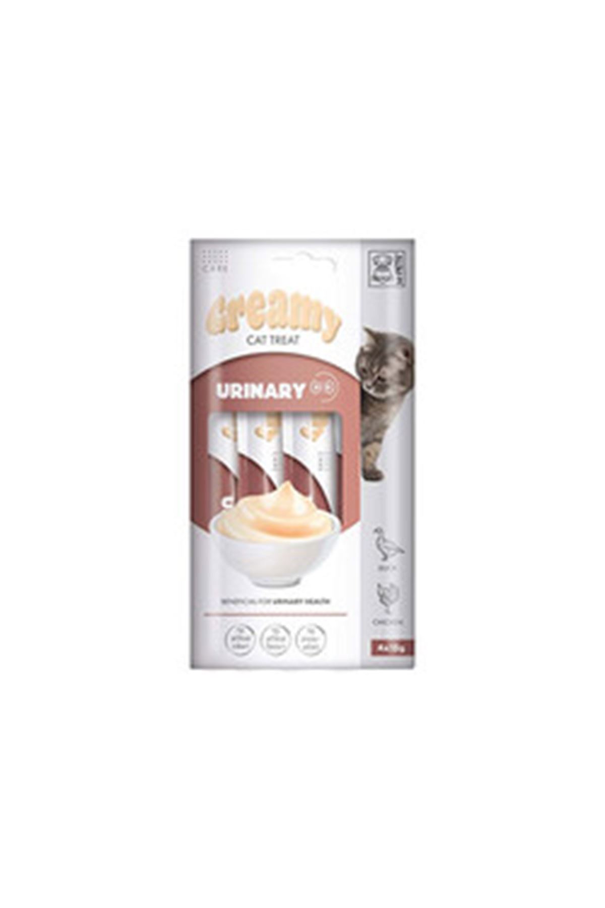 M-Pets Kedi Ödül Krema İdrar Yolu Sağlığı 4*15 G