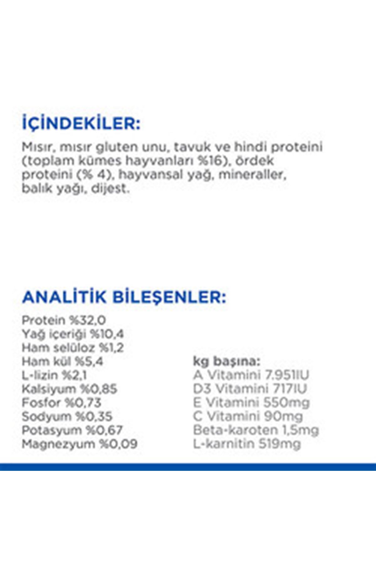 Hill's Kısır Kedi Maması Ördekli 3 Kg