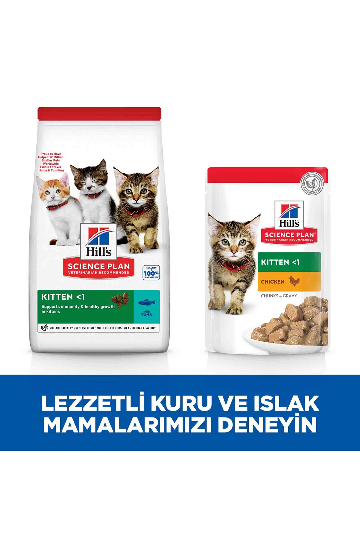 Hill's Yavru Kedi Maması Ton Balıklı 1.5 Kg