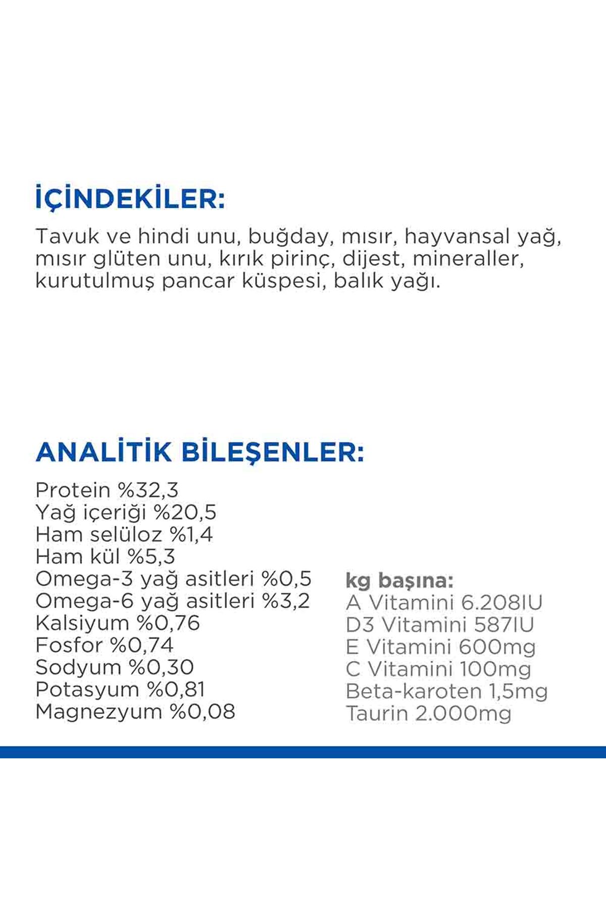 Hill's Kedi Maması Tavuklu 3 Kg