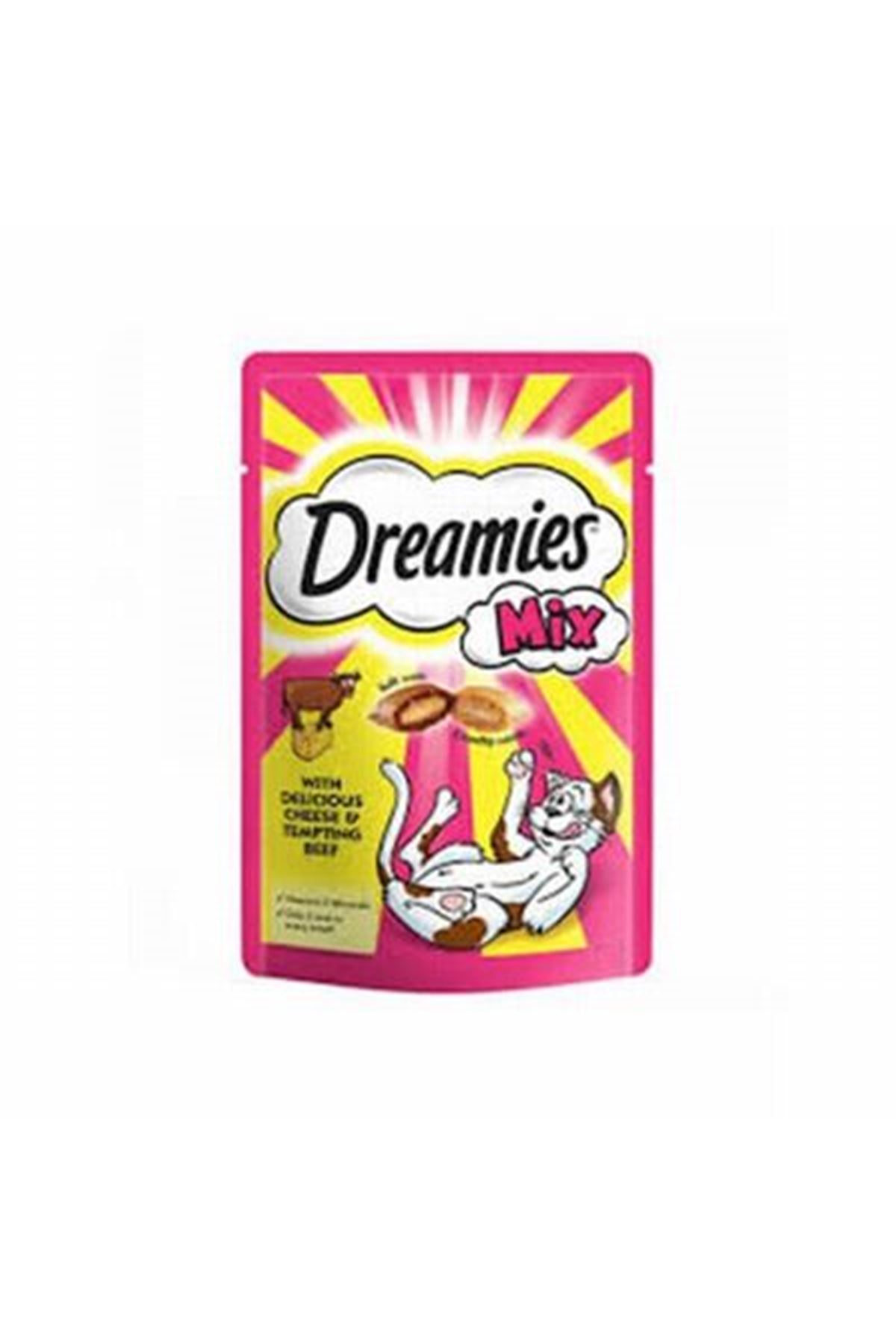 Dreamies Kedi Ödül Mix Sığır Etli Ve Peynirli 60 G