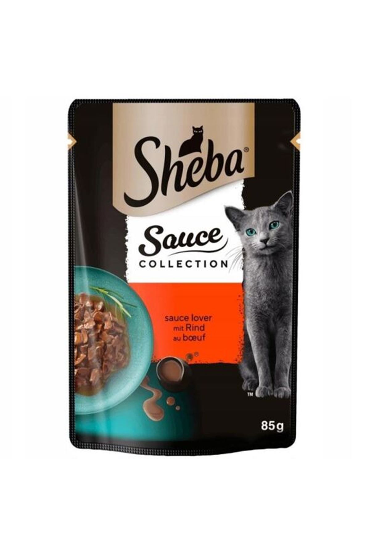 Sheba Kedi Yaş Maması Sığır Etli 85 G