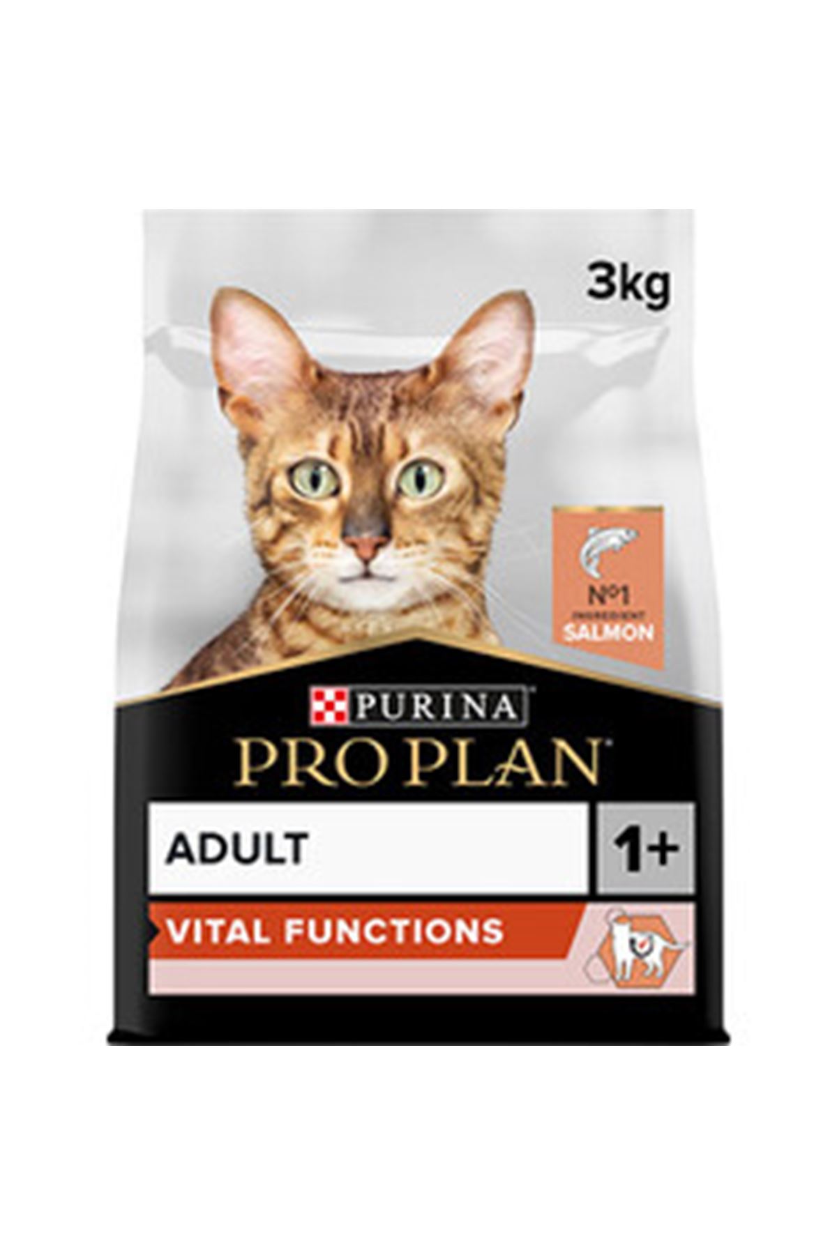 Proplan Kedi Maması Somonlu ve Pirinçli 3 Kg