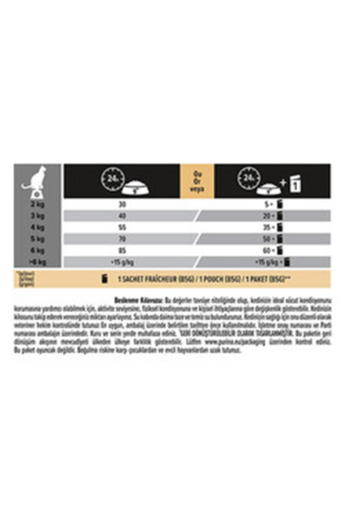 Proplan Kedi Maması Somonlu ve Pirinçli 3 Kg