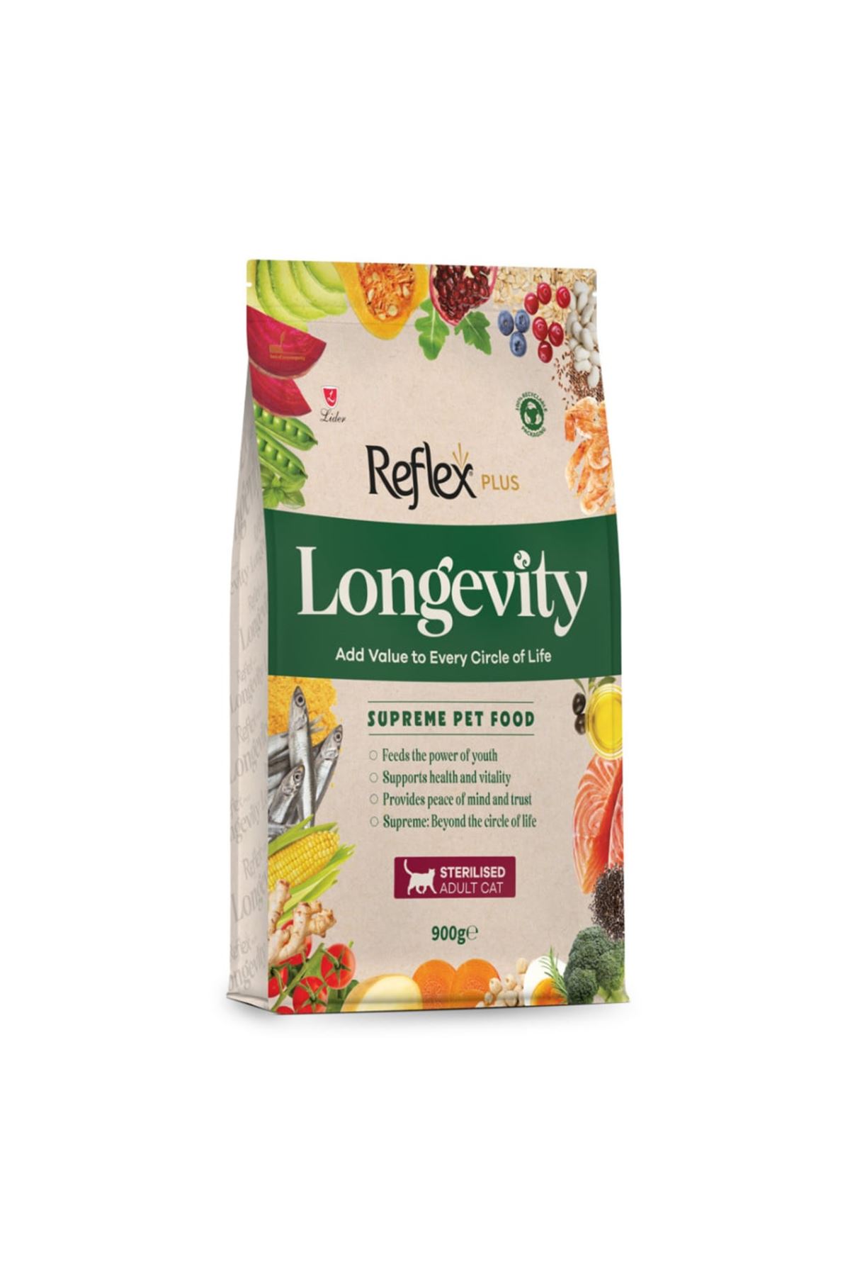 Longevity Kısır Kedi Maması 900 G