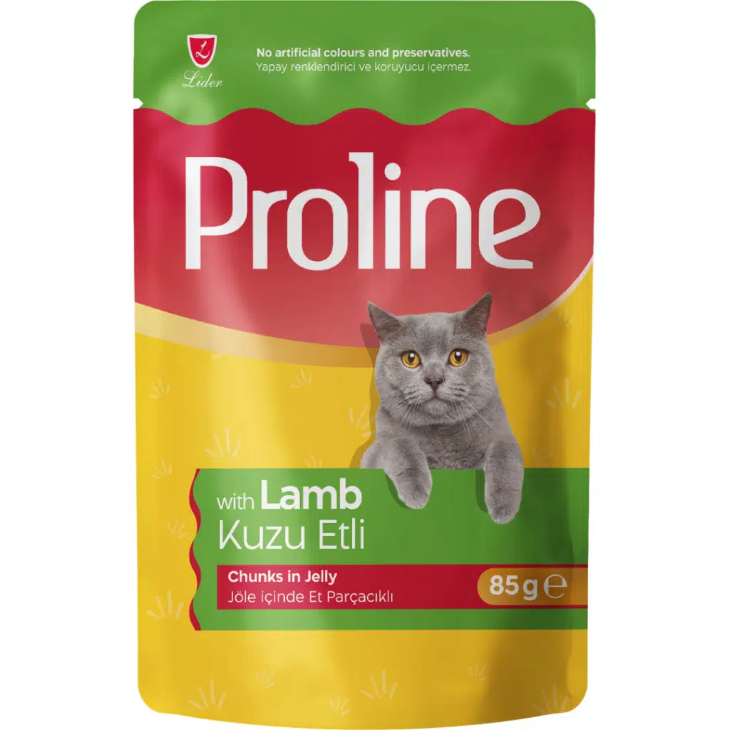 Proline Kedi Maması Kuzu Etli 85 G