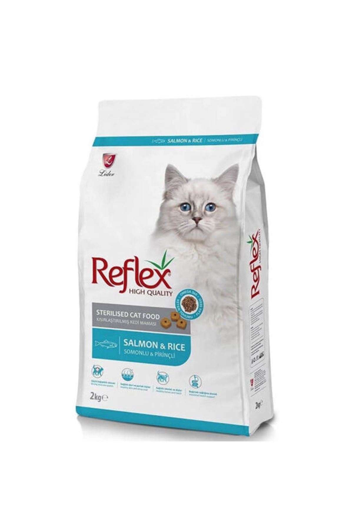 Reflex Kısır Kedi Maması Somonlu 2 Kg