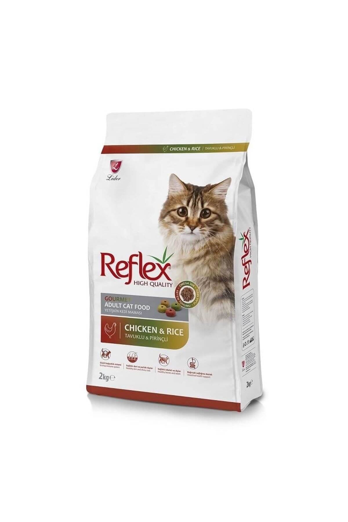 Reflex Kedi Maması Renkli Tavuklu Ve Prinçli 2 Kg