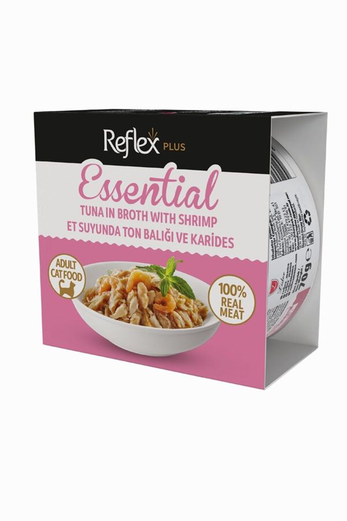 Reflex Plus Kedi Yaş Maması Ton Balığı Karides 70G