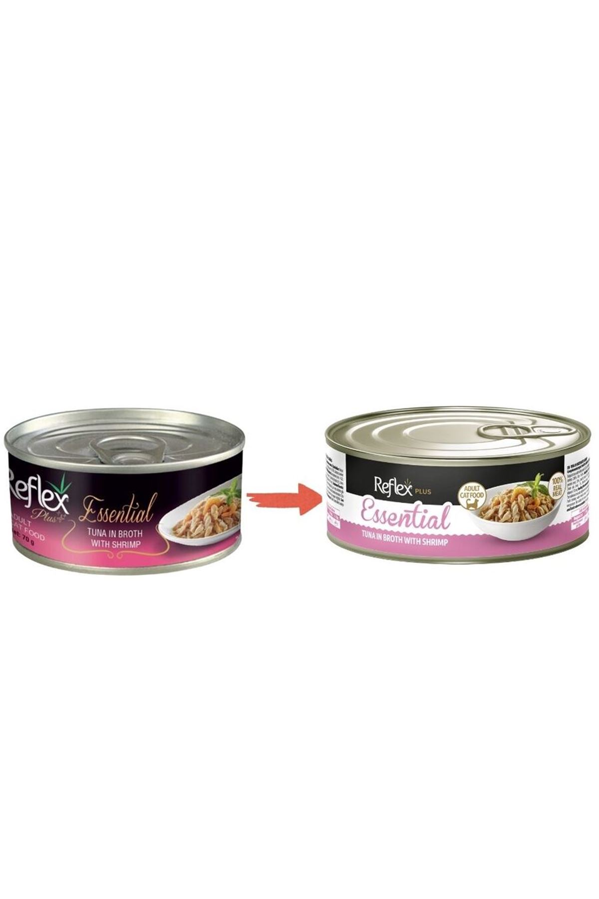 Reflex Plus Kedi Yaş Maması Ton Balığı Karides 70G