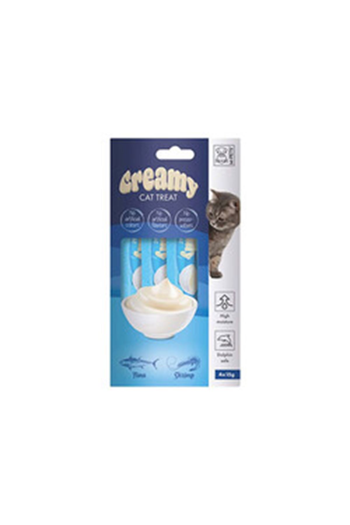 M-Pets Kedi Ödül Maması Ton Balık,Karides 15*4 G