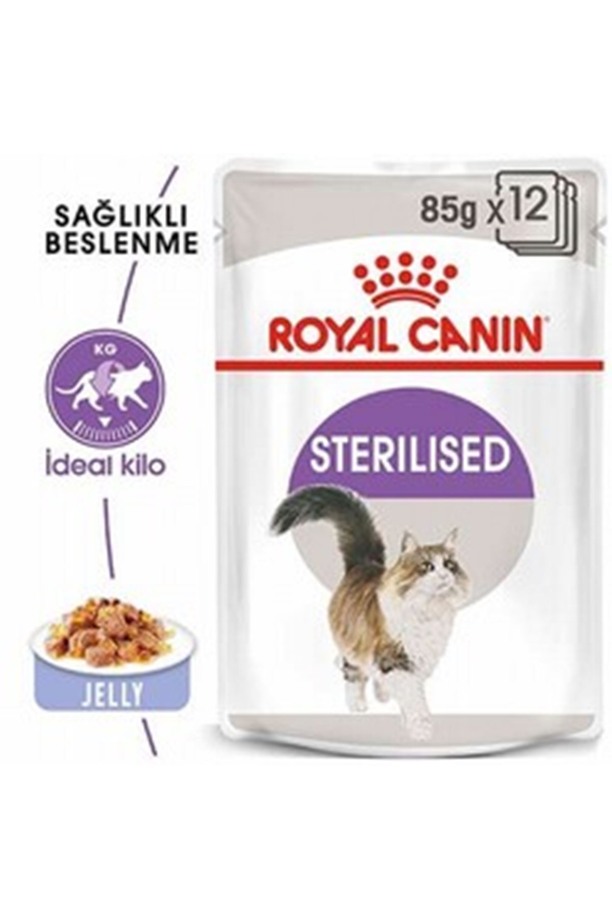 Royal Canin Yavru Kısır Kedi Yaş Maması Jöle 85 G