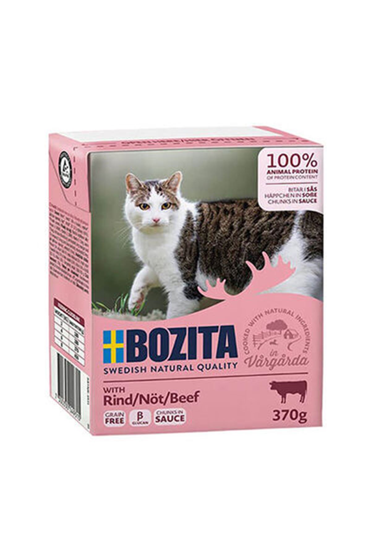 Bozita Kedi Yaş Maması Sığır Etli 370 G