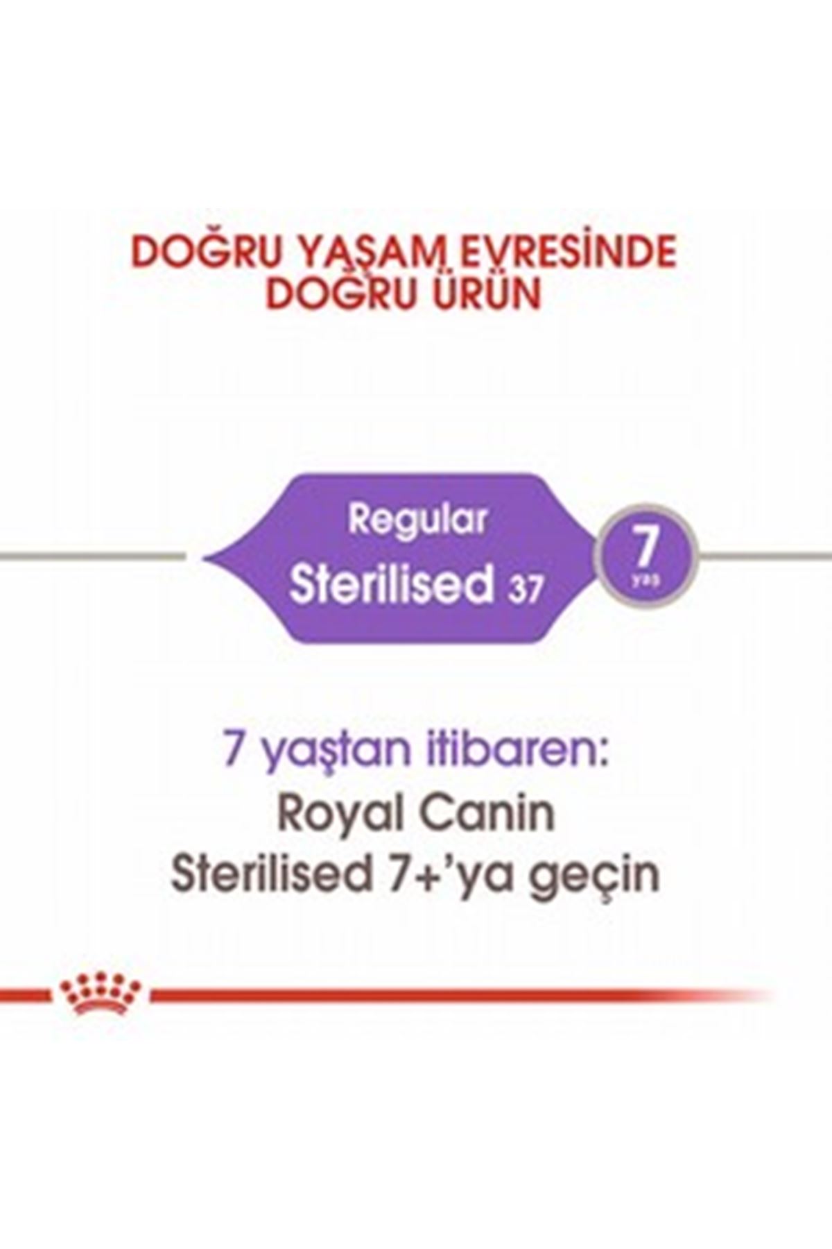 Royal Canin Kısır Kedi Maması Sterilised37 2 Kg