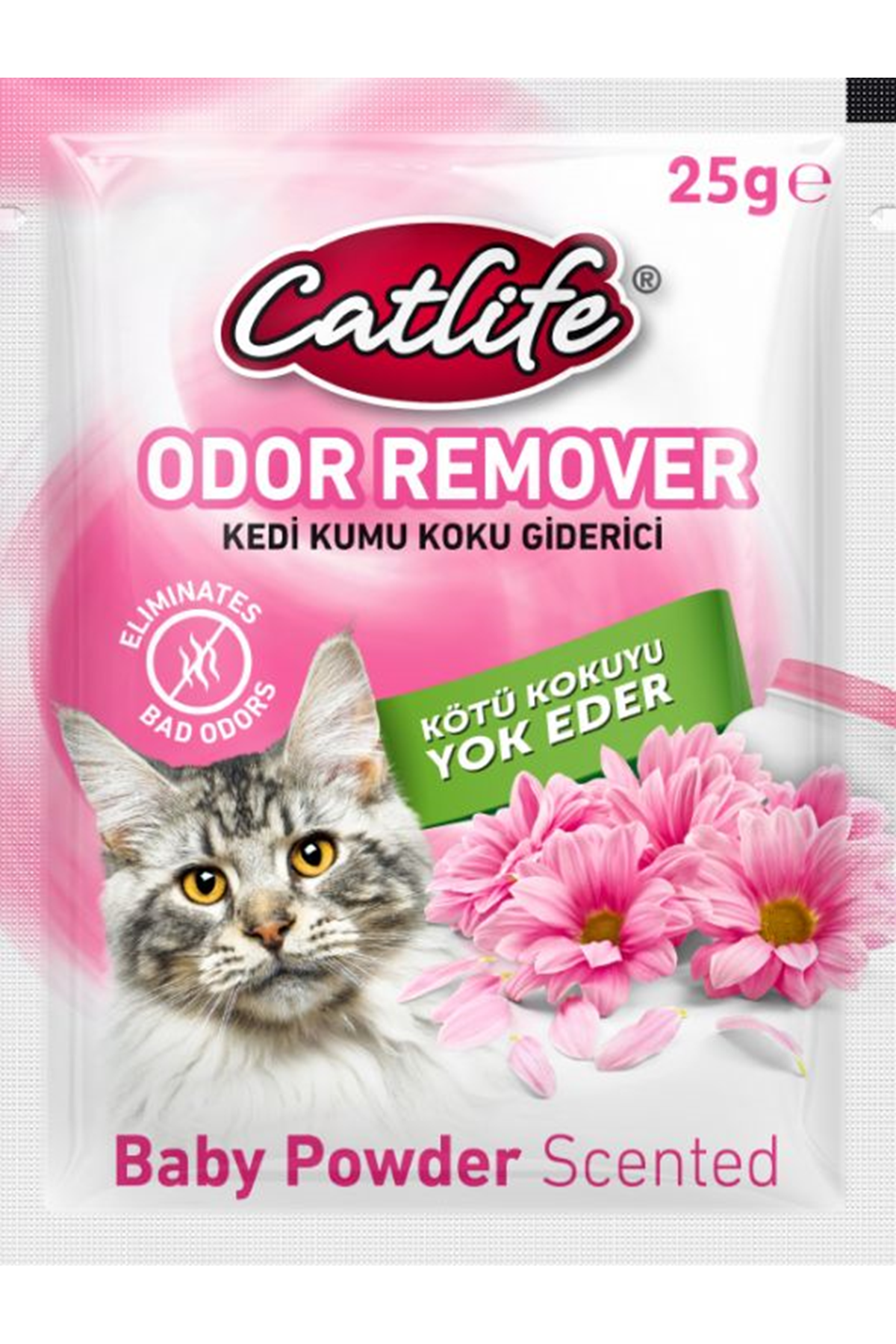 Catlife Kedi Kumu Koku Giderici Bebek Pudralı 25 G