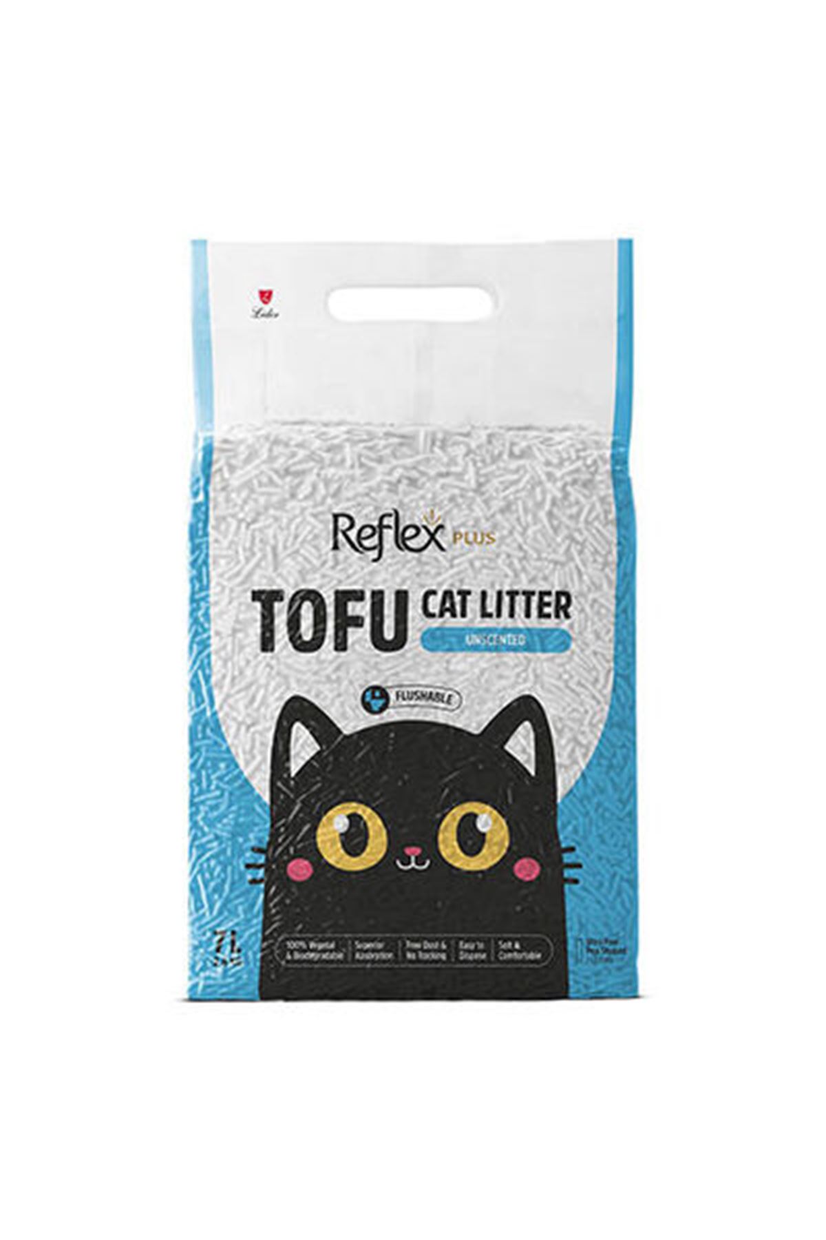 Reflex Plus Kokusuz Tofu Kedi Kumu 2.8 KG 7 L