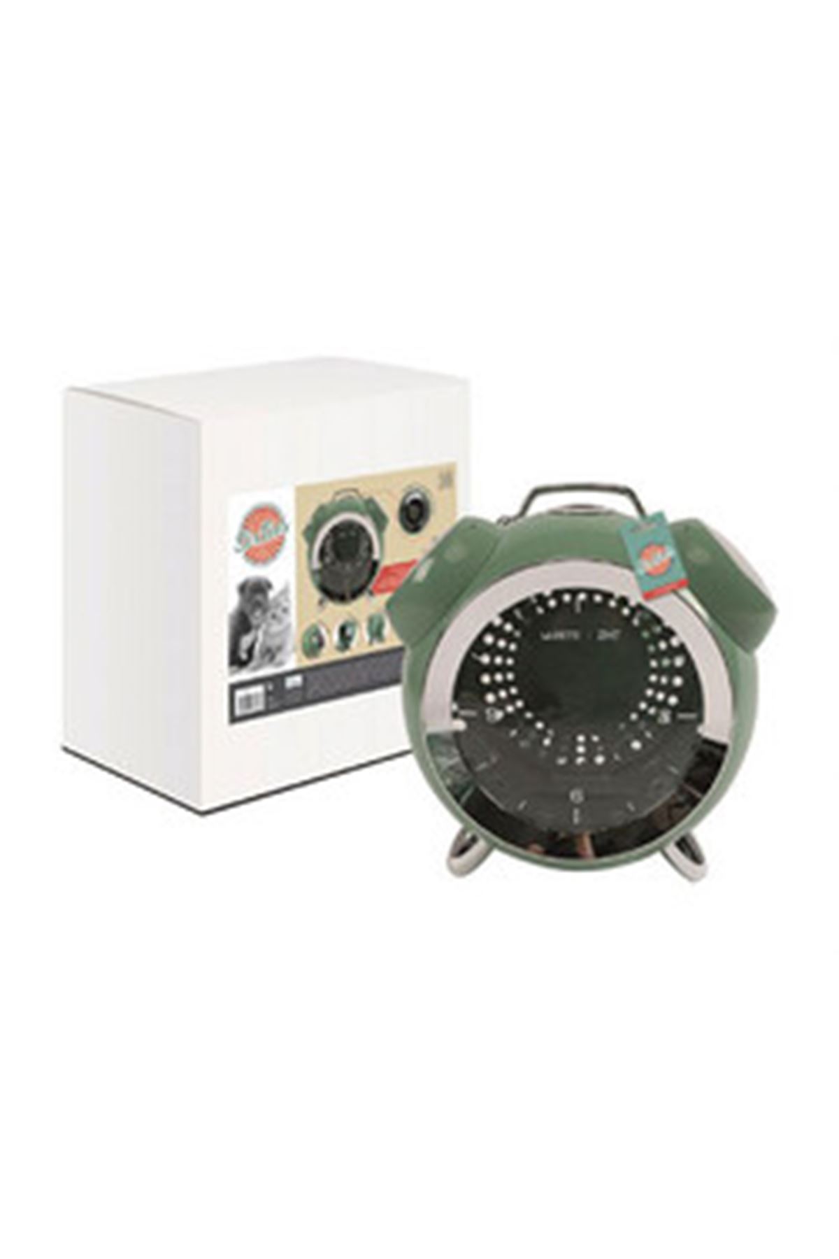M-Pets Kedi Taşıma Çantası Saat Yeşil 40*44*26 Cm