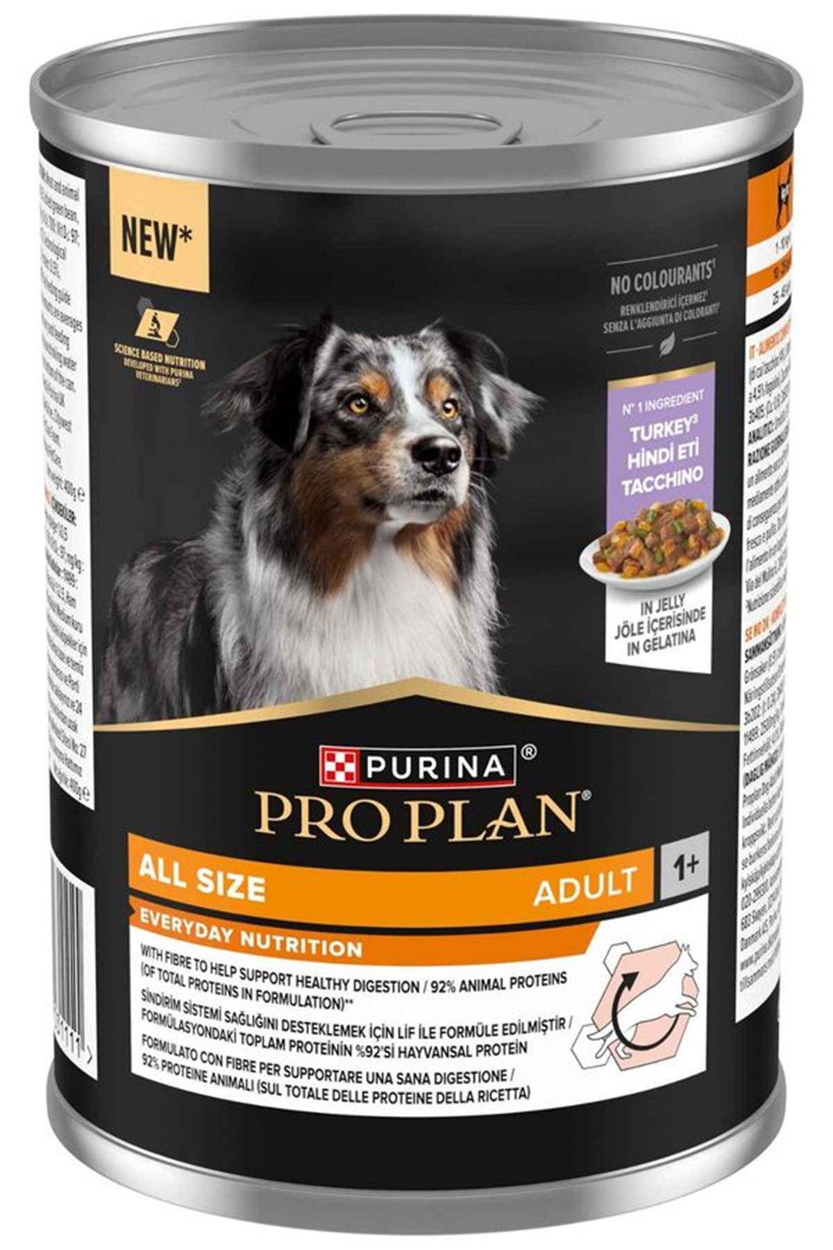 Proplan Köpek Yaş Maması Hindili 400 G