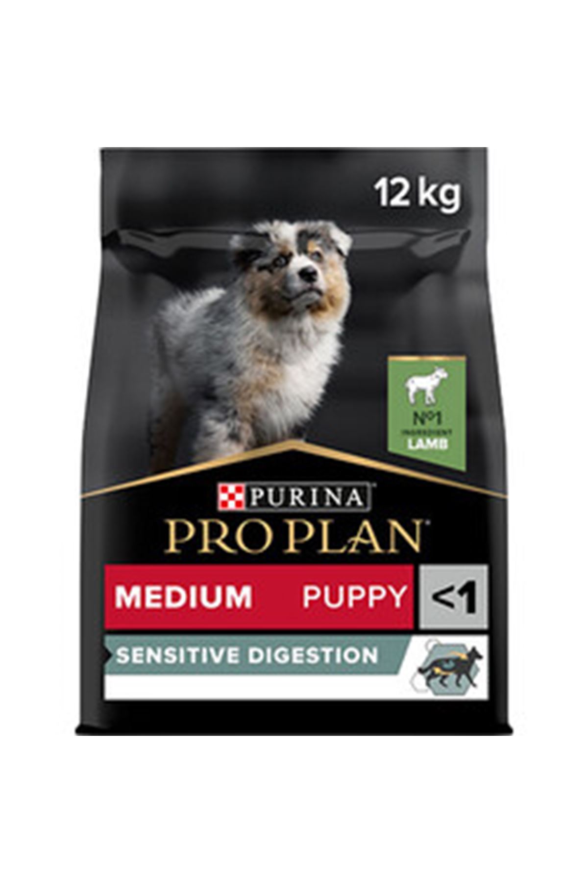 Proplan Yavru Köpek Mama Orta Irk Kuzu,Pirinç 12Kg
