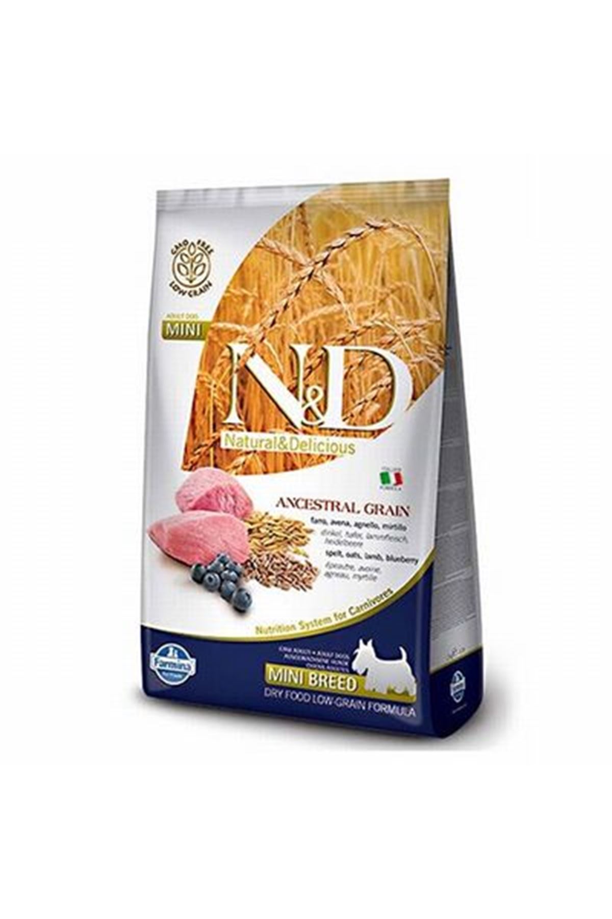 N&D Köpek Maması Kuzulu Ve Yaban Mersinli 7 Kg