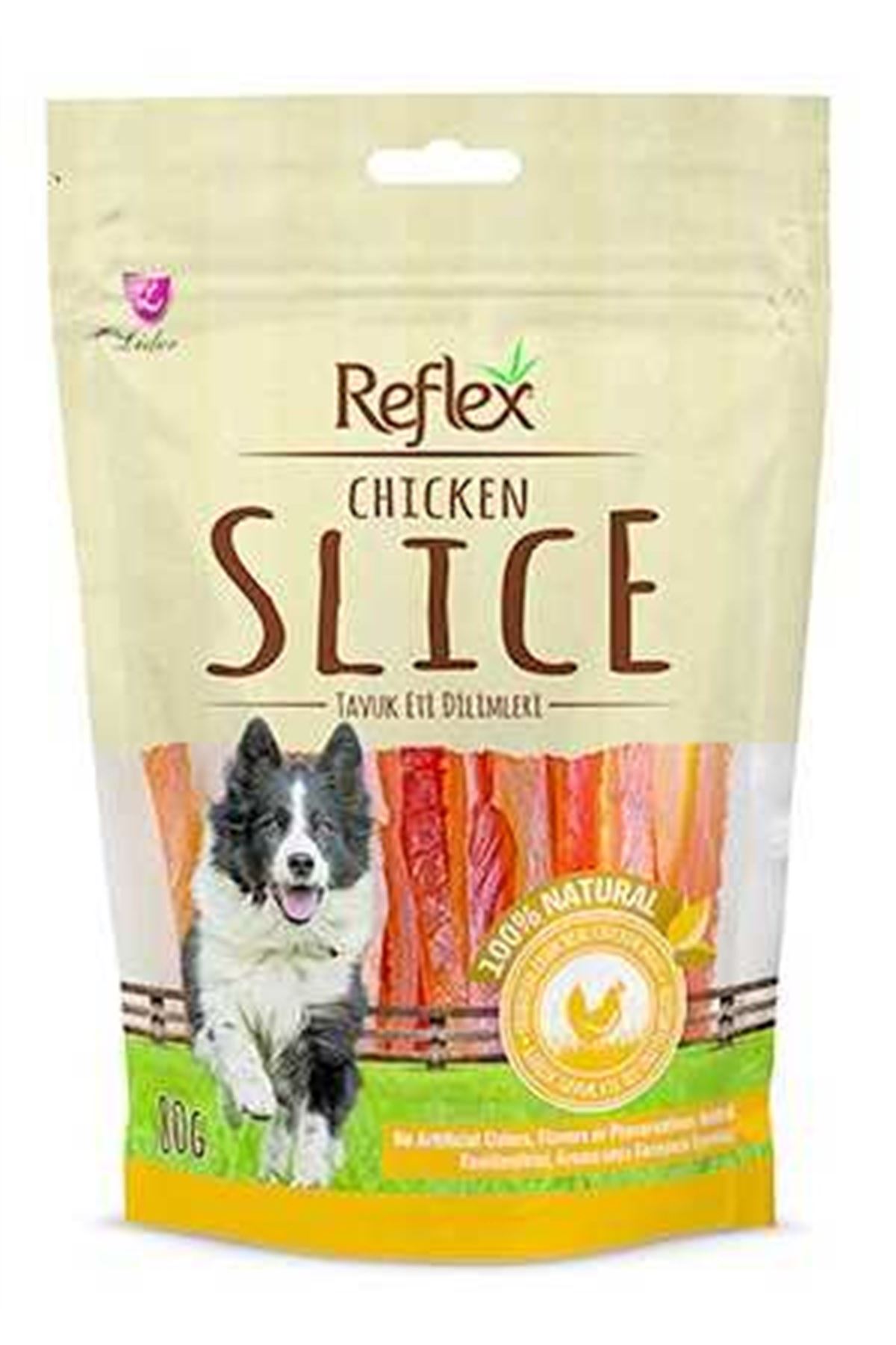 Reflex Köpek Ödül Maması Tavuk Eti Dilim 80 G