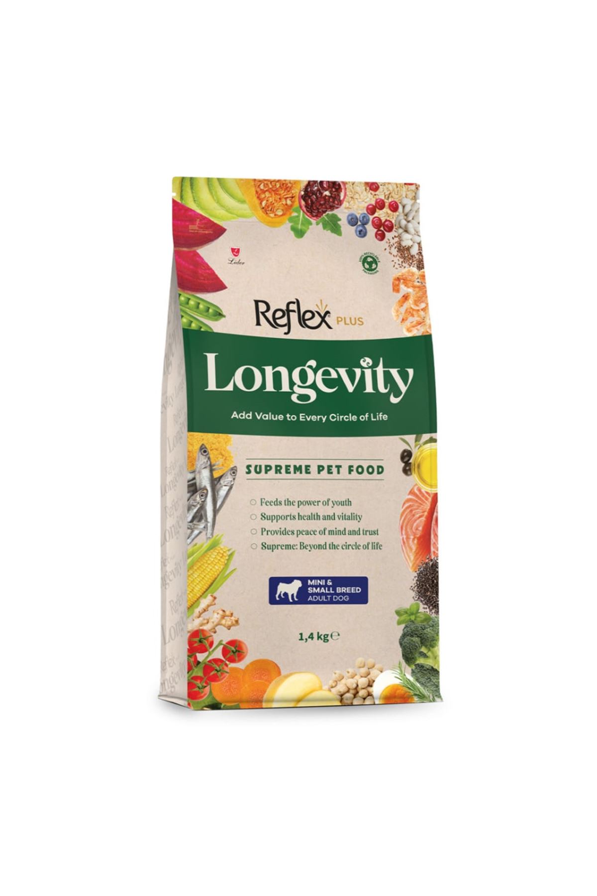 Longevity Köpek Maması Küçük Irk 1.4 Kg
