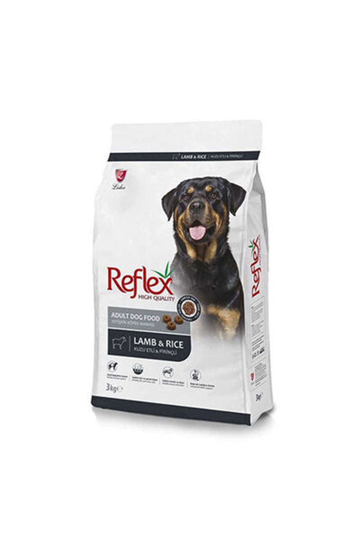Reflex Köpek Maması Kuzulu Pirinçli 3 Kg