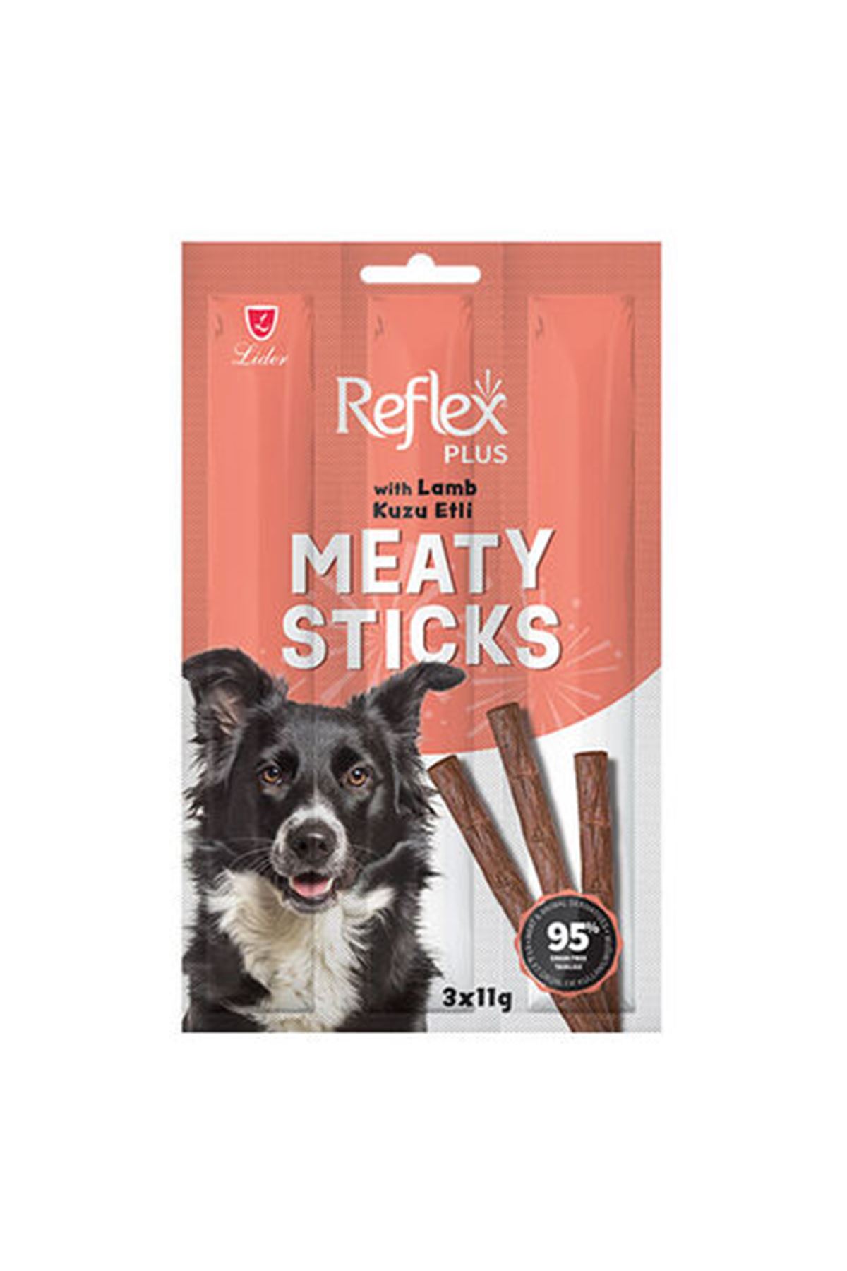 Reflex Plus Köpek Ödül Maması Stick Kuzulu 33 G