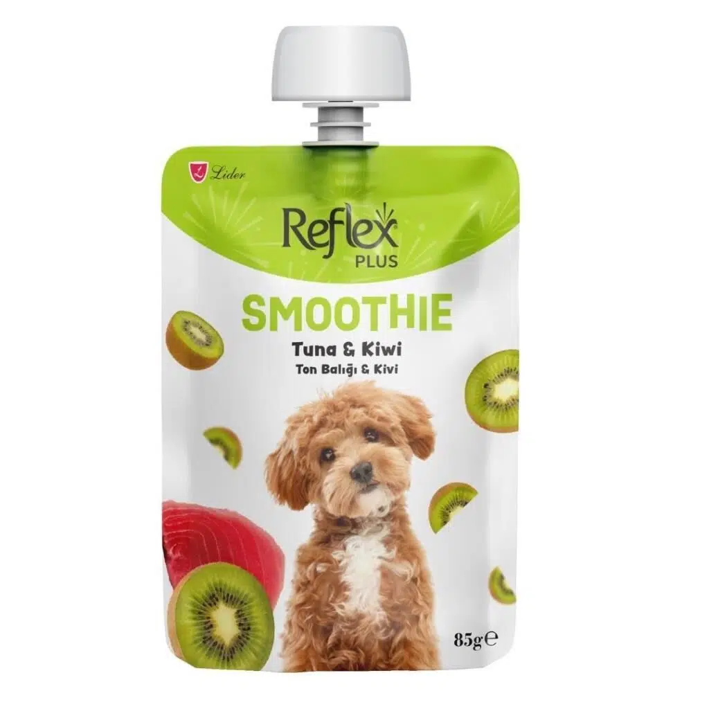 Reflex Plus Köpek Ödül Smoothie Ton Balık,Kivi 85G