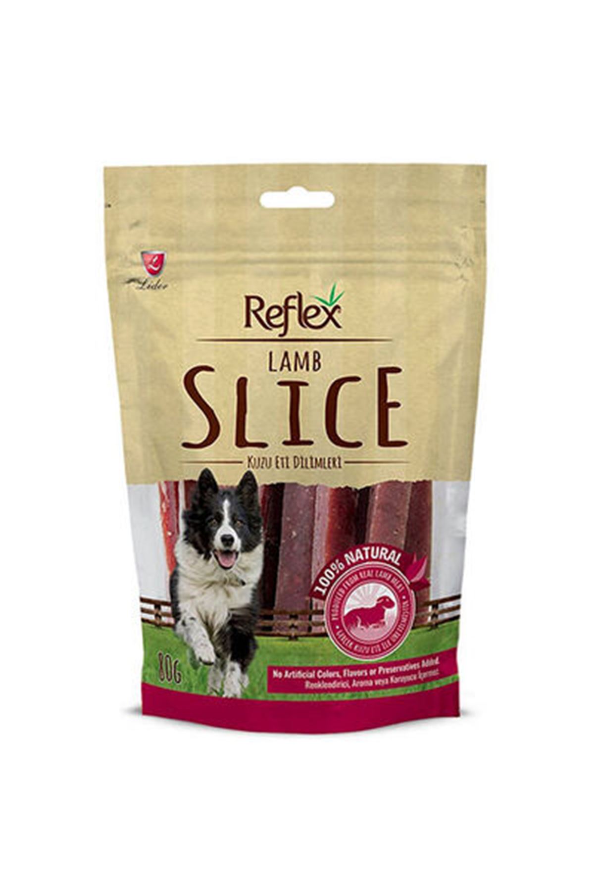 Reflex Kuzu Etli Çubuk Köpek Ödülü 80 G