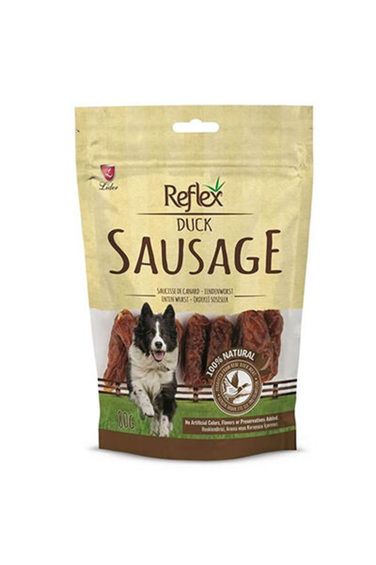 Reflex Köpek Ödül Maması Ördekli Sosisler 80 G
